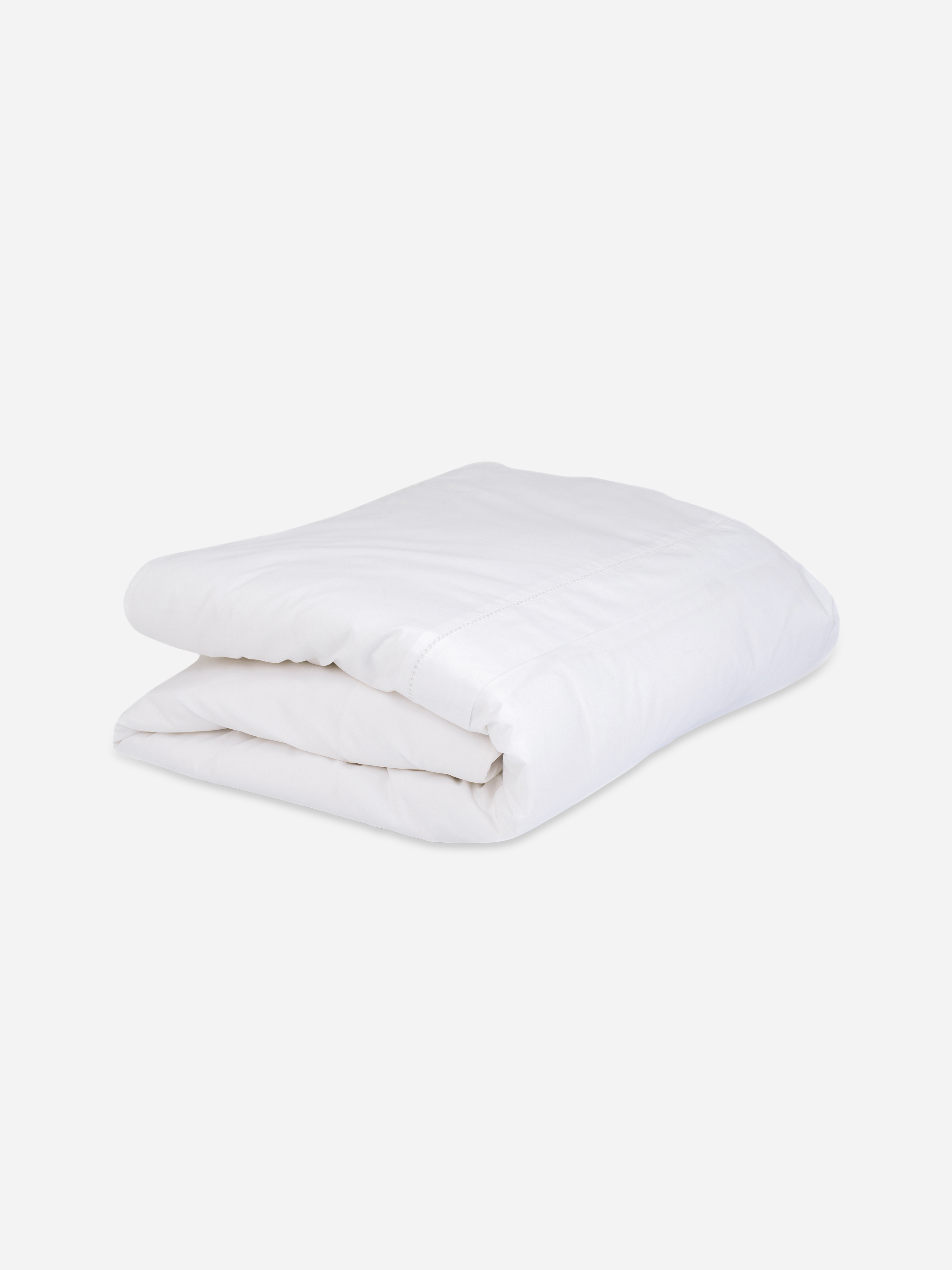 Mille Notti Dolce Baby Duvet Cover Organic White Percale