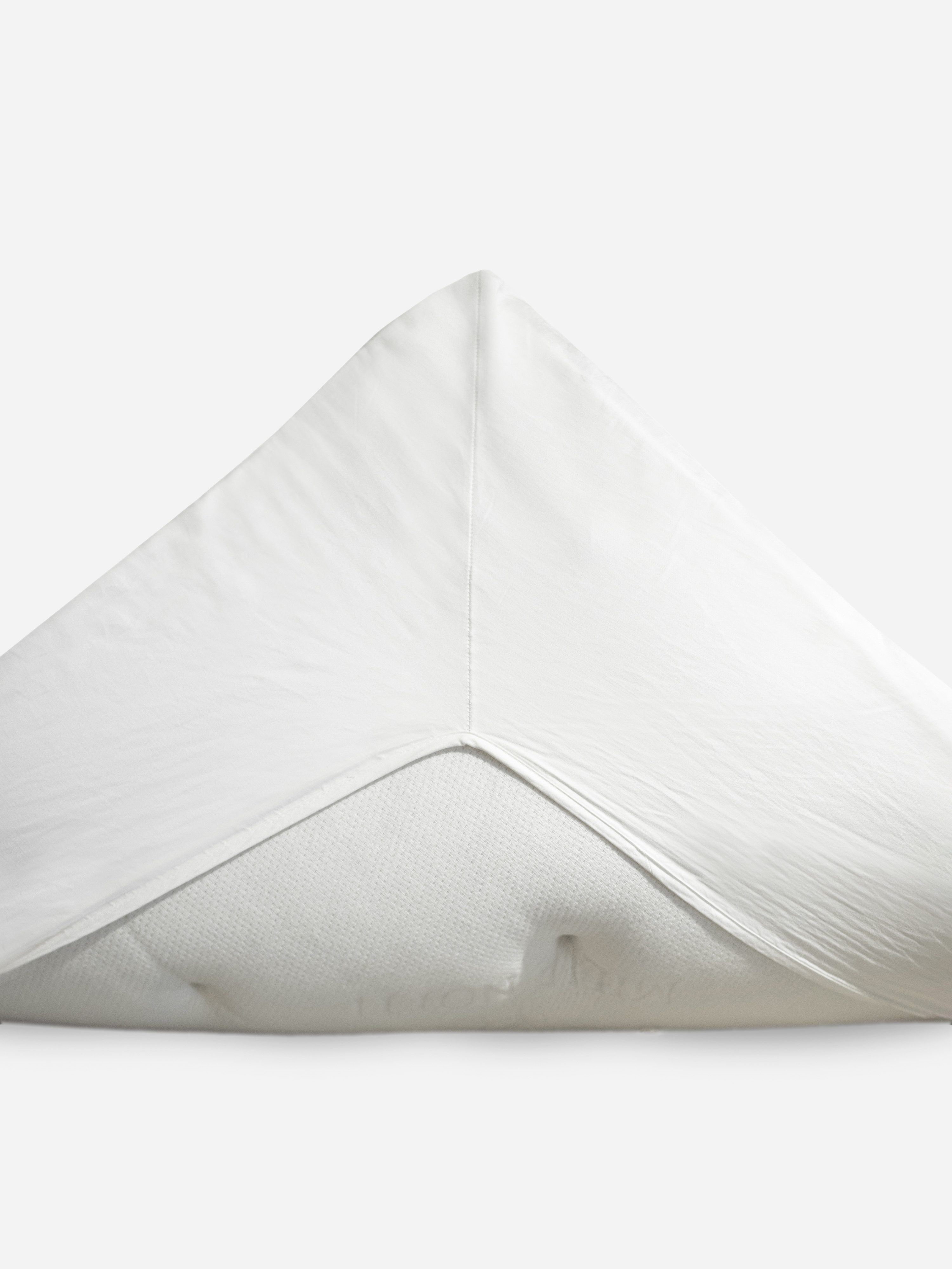 Mille Notti Satina Kuvertsytt Lakan EKO Vit Bomull