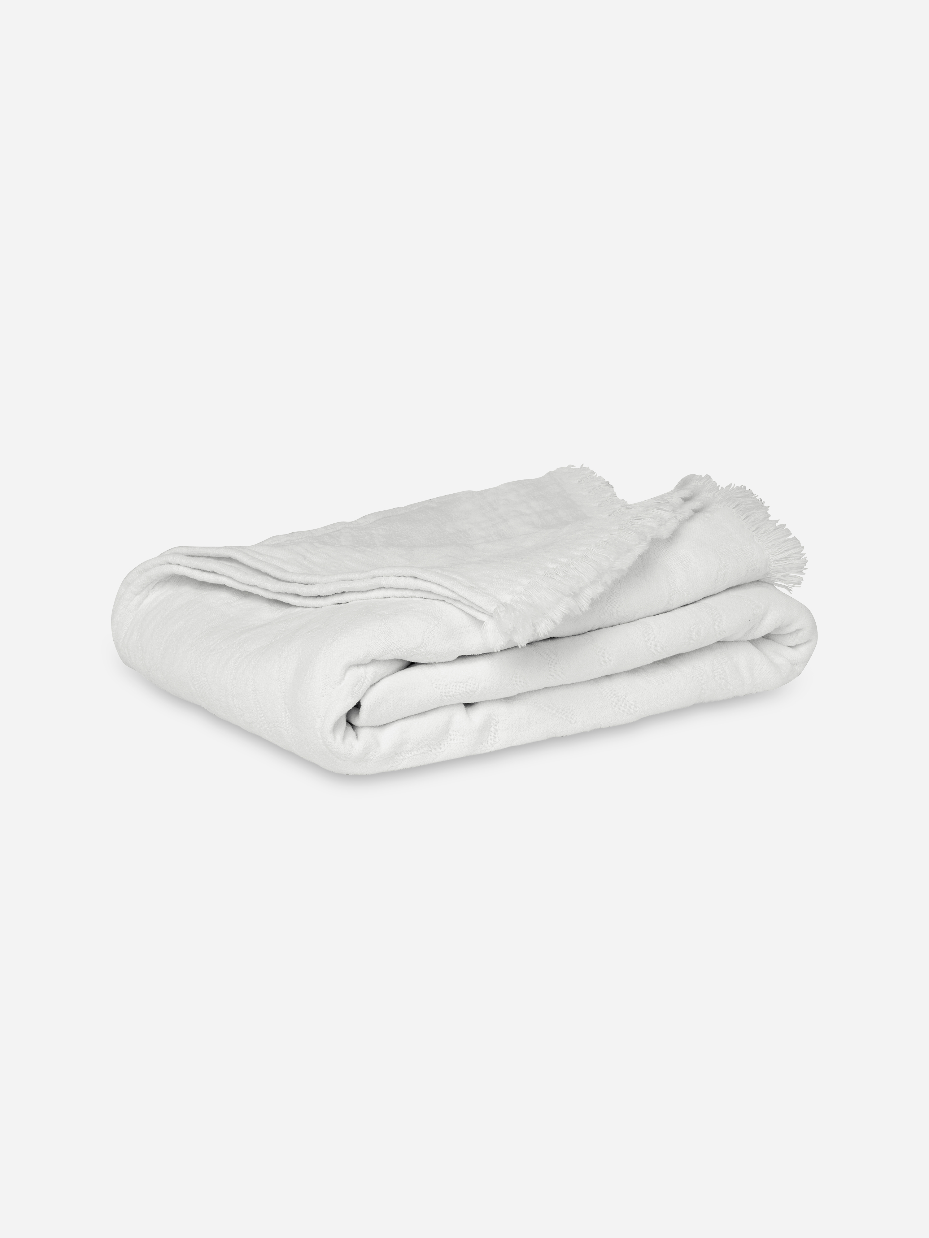 Mille Notti Como Plaid Offwhite Cotton