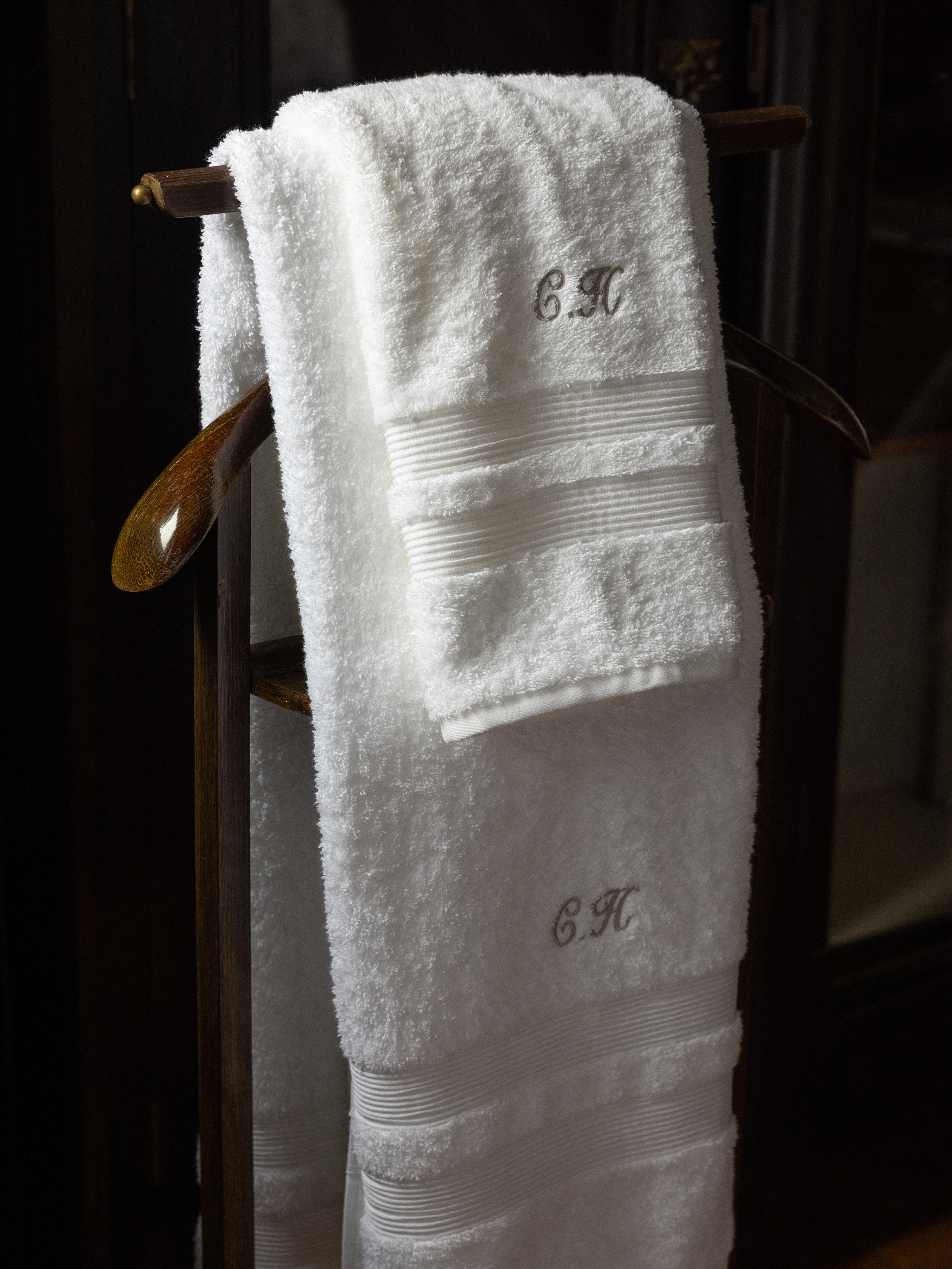 Mille Notti Fontana Handduk EKO Vit Bomull